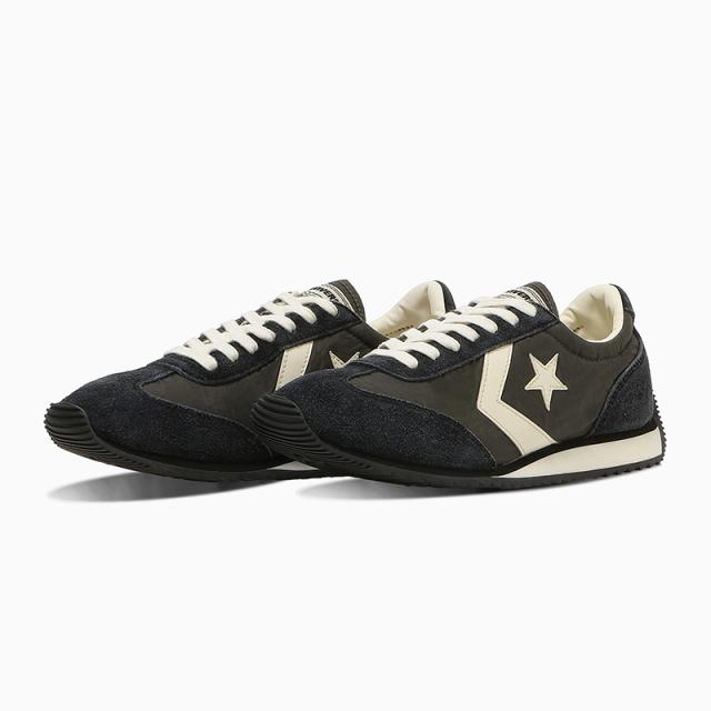 コンバース CONVERSE メンズ/レディース スニーカー エスティーファイヤー AG ブラック 薄底ランニングモデル_1