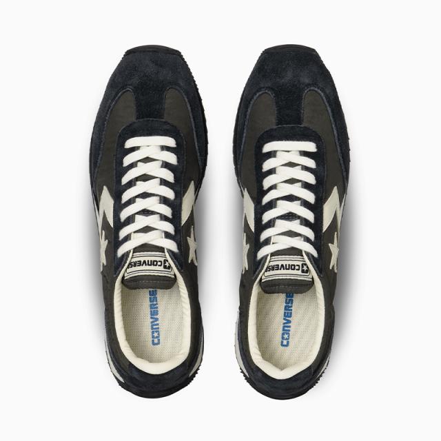 コンバース CONVERSE メンズ/レディース スニーカー エスティーファイヤー AG ブラック 薄底ランニングモデル_3