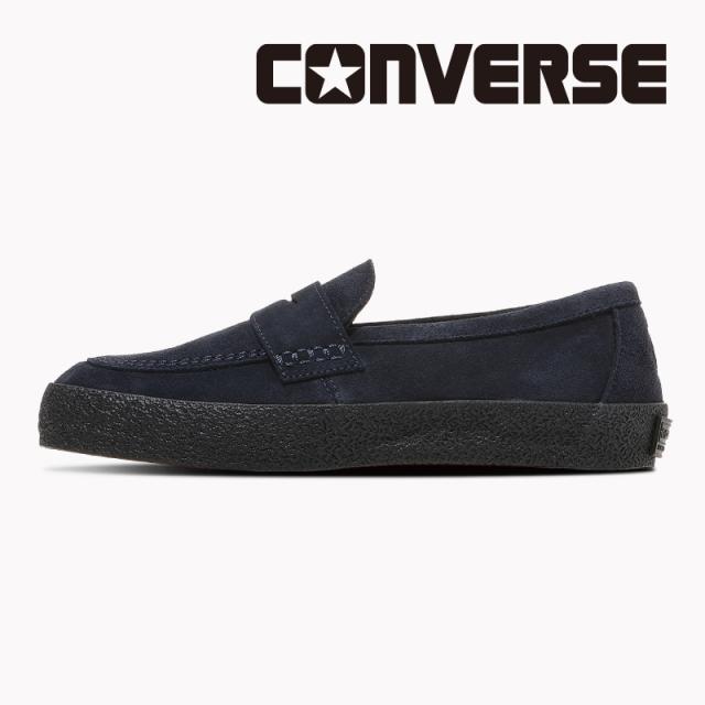 ★2月27日0時発売予定★コンバース CONVERSE メンズ/レディース スニーカー CS ローファー II SK ネイビー/ブラック CS ローファーIIのカラーアレンジモデル
