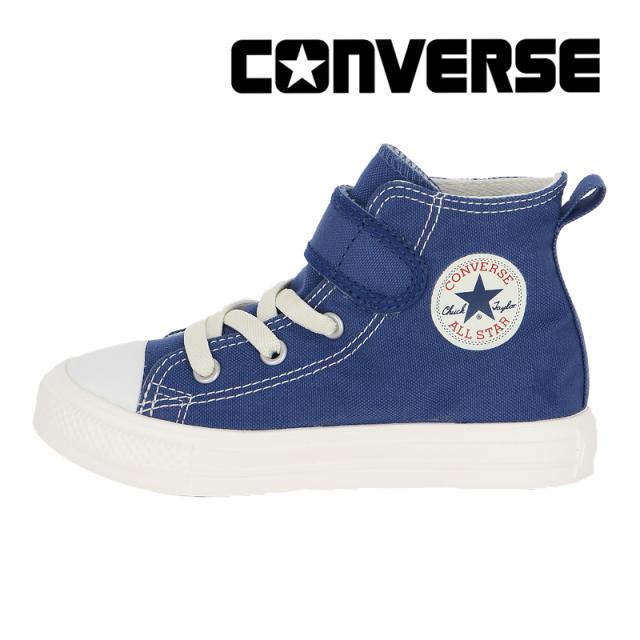 ★12月18日発売★ 春夏新作 送料無料 コンバース CONVERSE 子供靴 キッズスニーカー チャイルド オールスター ライト V-1 HI ナイトブルー ハイカット 青 ベルトタイプ 軽量 防滑 通学 小学生 幼稚園 保育園 靴 シューズ _dec _1218の通販は 6,490円