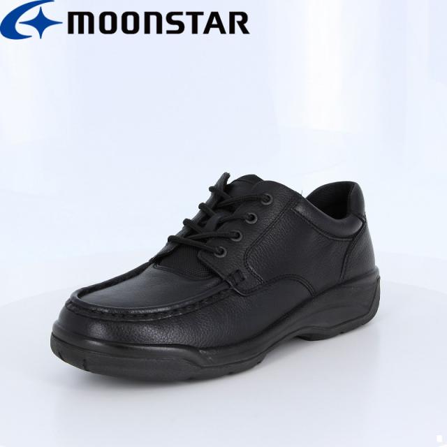 送料無料 ムーンスター メンズ ウォーキングシューズ 靴 SP8922 ブラックカタ 国産 メンズコンフォートレザーシューズ 父の日 スニーカー