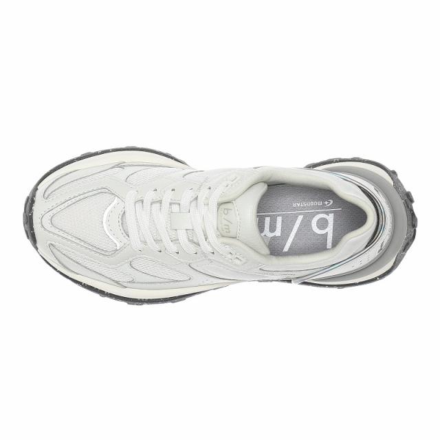 送料無料 ムーンスター レディース スニーカー B/Mイーバ ホワイト