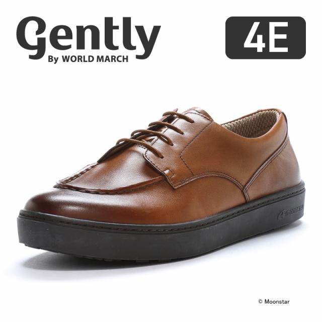 送料無料ムーンスターワールドマーチ メンズ スニーカー GE109VG ブラウン 紳士 カジュアル シューズ 革靴 防水（4cm8時間） 透湿防水 耐摩耗ラバー ガラス繊維配合ラバー 撥水レザー 抗菌防臭 父の日