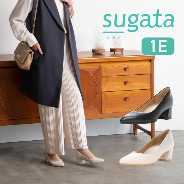 週間百選：送料無料 ムーンスター レディース パンプス MS SGT370 オフホワイト ブラック ラクに歩けて、うつくしい。シンプル5cmヒールパンプス 通勤 きれいめ 歩きやすい 太めヒール _100sen