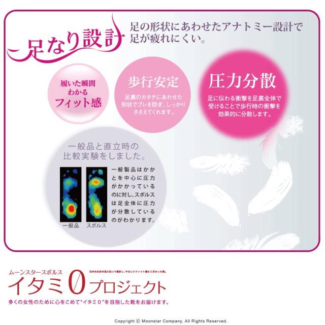 送料無料 ムーンスター スポルス レディース スニーカー 本革 SP5610 オーク ワイド設計 4E 衝撃吸収 足なり設計 撥水加工 軽量設計 日本製コンフォートシューズ 靴 国産 天然皮革_2