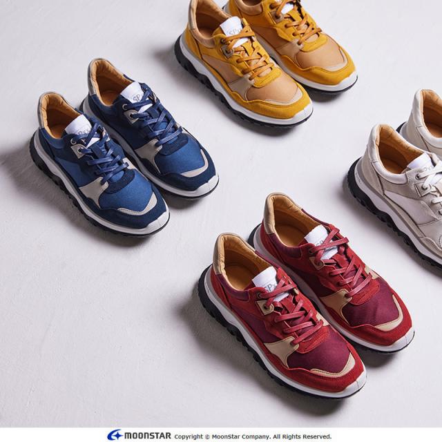 送料無料 ムーンスター メンズ レザー コンフォート シューズ SX 78C02