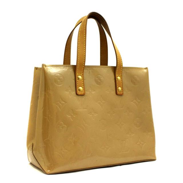 中古 Louis Vuitton ルイ ヴィトン リードpm ヴェルニ ハンドバッグ レディース ベージュ モノグラムヴェルニ Mの通販はau Pay マーケット ゴールドエコ