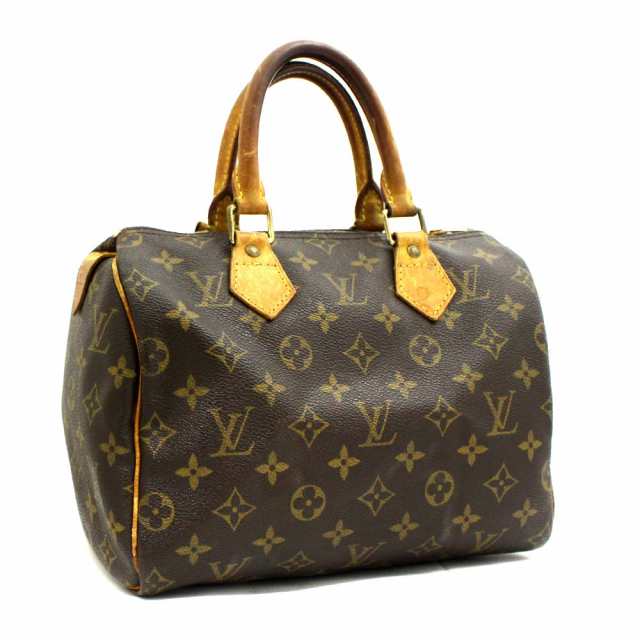 中古 Louis Vuitton ルイ ヴィトン スピーディ25 モノグラム ボストンバッグ レディース ブラウン モノグラムキャンバス Mの通販はau Pay マーケット ゴールドエコ