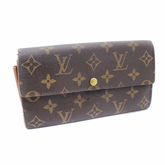 LOUIS VUITTON ルイヴィトン ポルト モネクレディ モノグラム