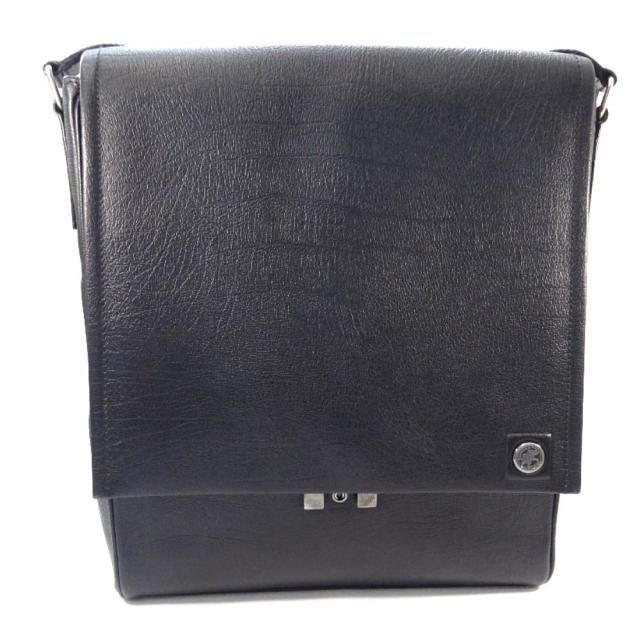 中古 Hunting World ハンティングワールド ショルダーバッグ メンズ ブラック レザーの通販はau Pay マーケット ゴールドエコ