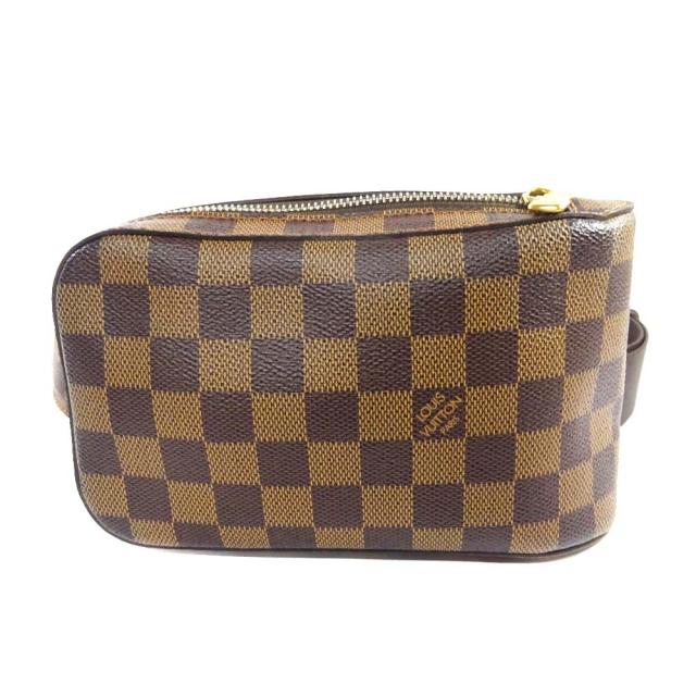 中古 Louis Vuitton ルイ ヴィトン ダミエ ジェロニモス ボディバッグ メンズ ブラウン ダミエキャンバス Nの通販はau Pay マーケット ゴールドエコ