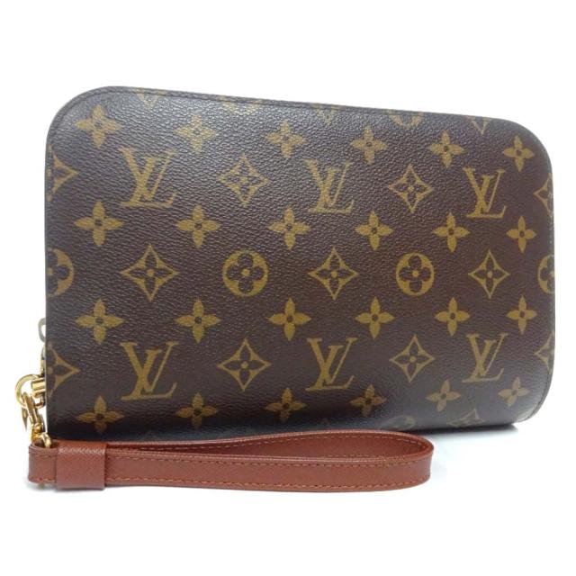 中古 Louis Vuitton ルイ ヴィトン オルセー モノグラム セカンドバッグ メンズ ブラウン モノグラムキャンバス レザー Mの通販はau Pay マーケット ゴールドエコ