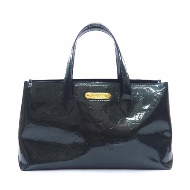 中古 Louis Vuitton ルイ ヴィトン ウィルシャーpm モノグラム ハンドバッグ レディース ブルーニュイ グリーン モノグラムヴェルニ Mの通販はau Pay マーケット ゴールドエコ