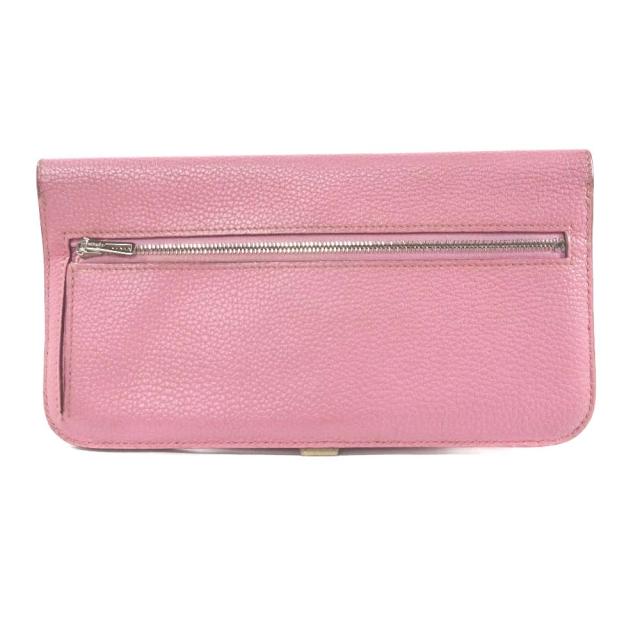 中古 Hermes エルメス ドゴン ロング バイカラー 長財布 レディース ピンク ベージュ系 N刻印 トゴの通販はau Pay マーケット ゴールドエコ