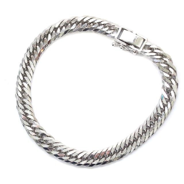 中古 No Brand ノーブランド 喜平 6面 トリプル 全長約 18cm 約 6g K18wg ブレスレット メンズ ホワイトゴールド K18 ゴールド ジュの通販はau Pay マーケット ゴールドエコ