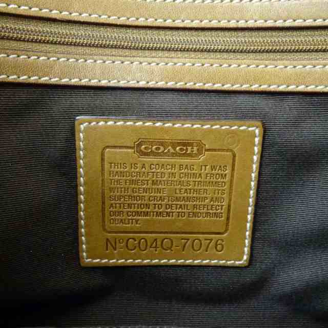 中古】COACH コーチ ミニシグネチャー ショルダーバッグ レディース