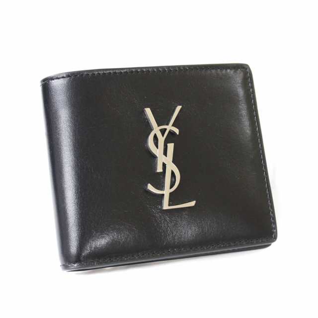 HOTセール SAINT LAURENT PARIS 二つ折り札入れ クロコ Ge4wh