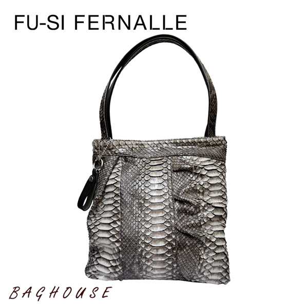 FU-SI FERNALLE ダイヤモンド パイソン ワンショルダー バッグ