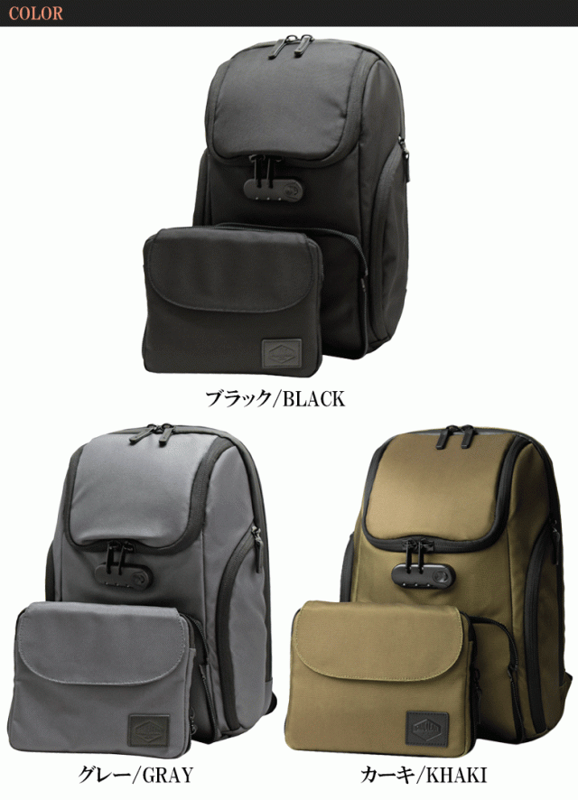 シムクリア SIMCLEAR リュックサック デイパック サコッシュ ツナグバッグ TSUNAGU BAG 2in1 PLUS ダイヤルロック  バックパック 多機能バ