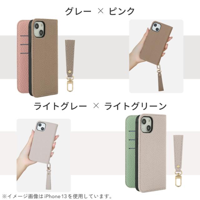 AQUOS wish4 ケース 手帳型 ストラップセット スマホケース ハンド