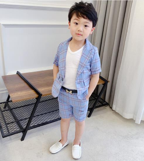 子供服 キッズスーツ 上下セット 男の子 フォーマル 2点セット おしゃれ 演出服 礼服 夏の通販はau Wowma Fireflies Shop