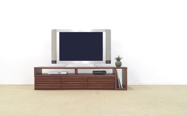 テレビ台 ローボード 伸縮機能 無垢材 ウォールナット おしゃれ モダン 北欧 タイム 153伸縮テレビボード ウォールナット オーク の通販はau Pay マーケット Potarico