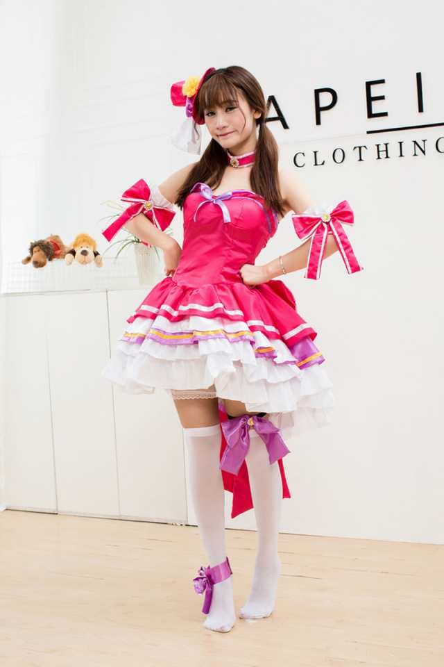 チェリーピンク 6 ミニハット アイドル風 メイド服 ワンピース ロリータ ゴスロリ コスプレ コスチューム レディース 衣装 仮装の通販はau Pay マーケット 楽々line