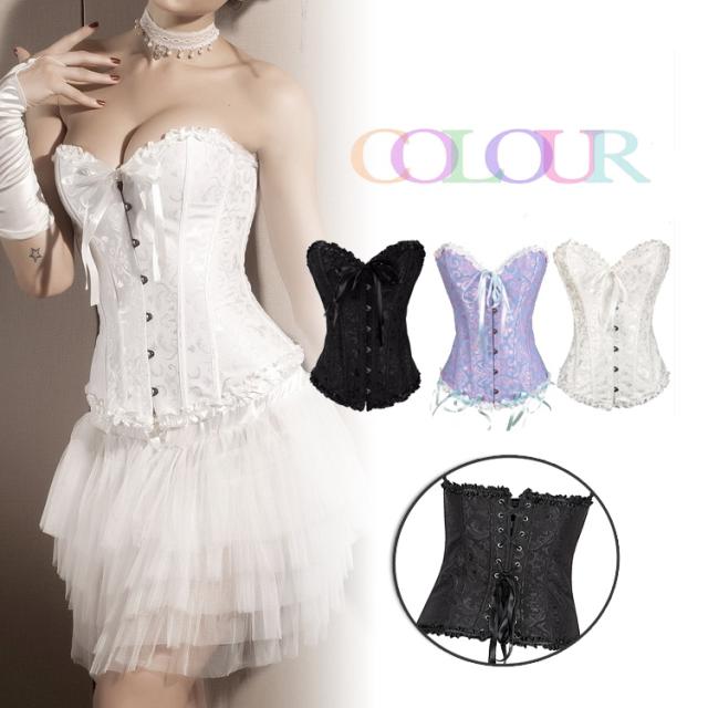 即日出荷 コルセット ビスチェ 補正下着 コスプレ衣装 セクシーレディース下着 インナーウェア ランジェリー 前ホックの通販はau Pay マーケット 楽々line
