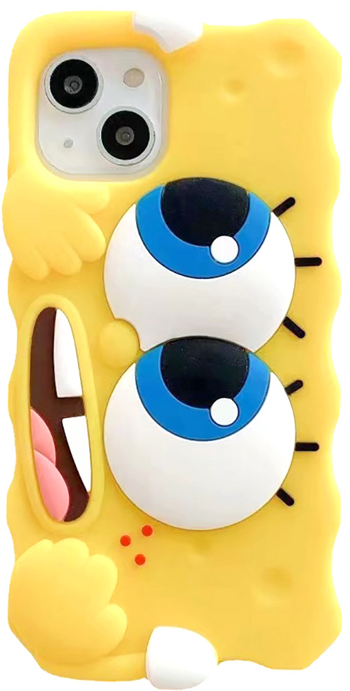 スポンジボブ 立体 iPhone14 iPhone13 Pro SE ケース Sponge Bob