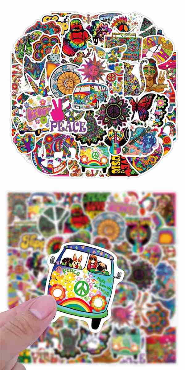 Time and Past Event Series Vintage Stickers