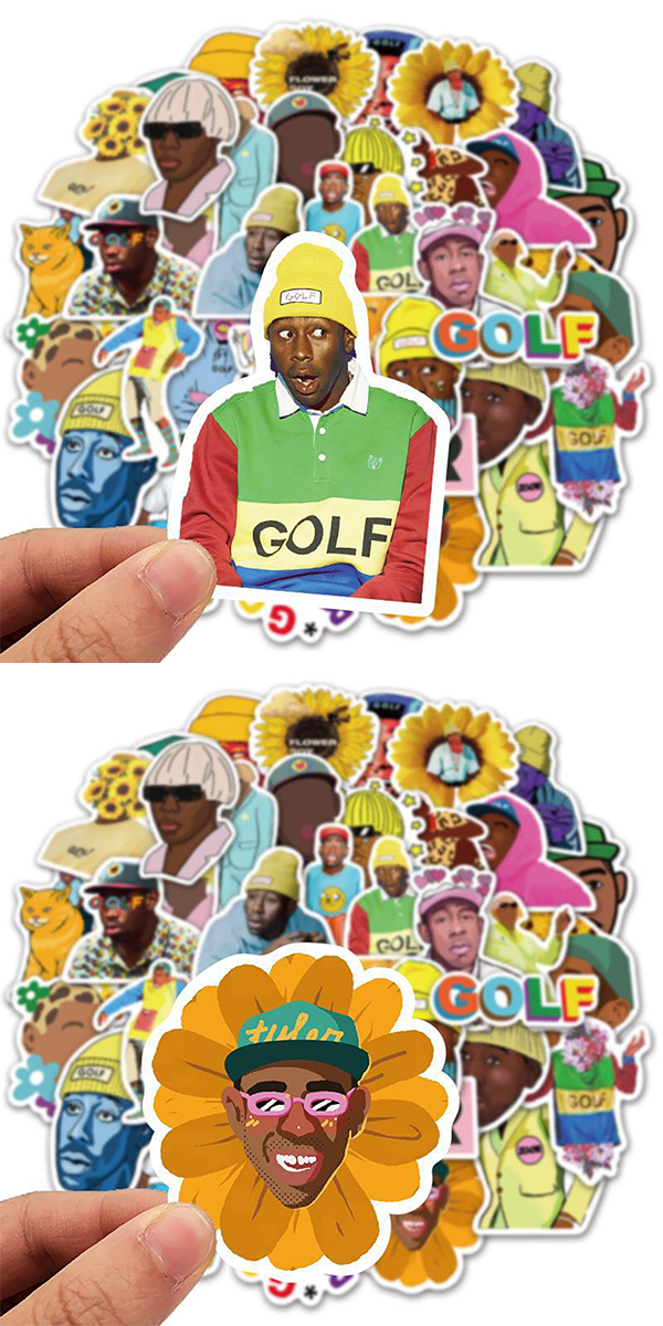 Tyler The Creator ステッカー 50枚セット PVC 防水 シール タイラーザ