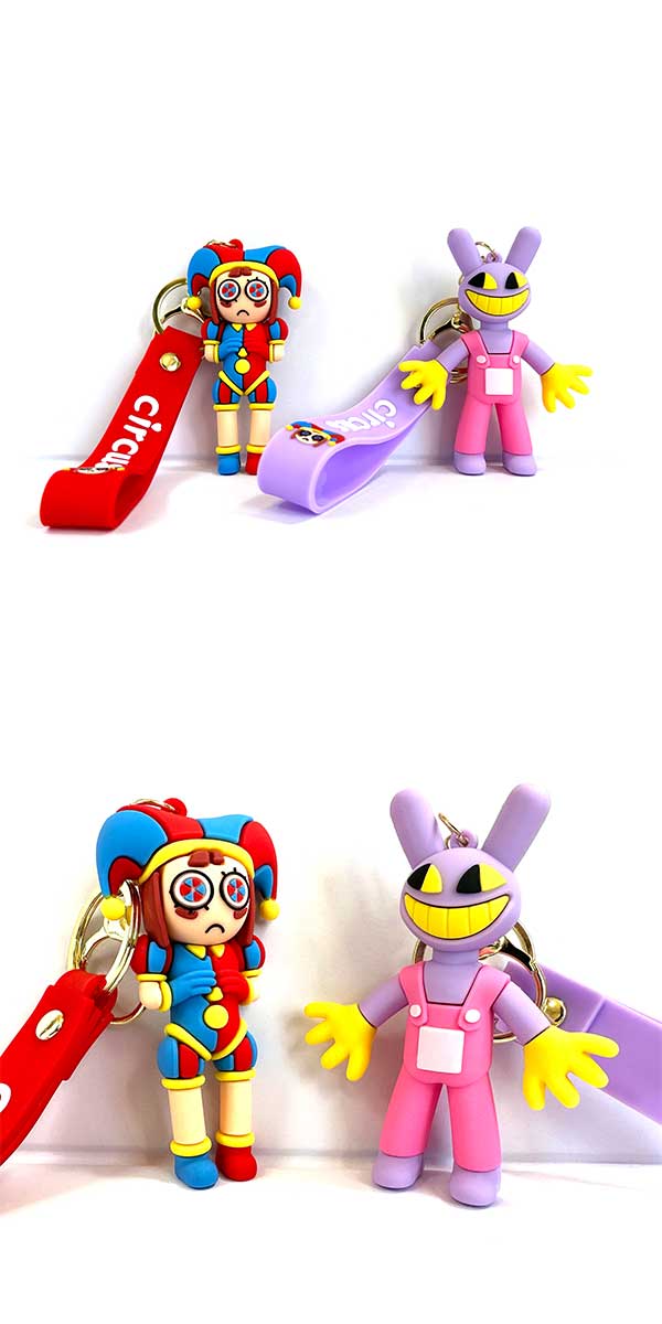 The Amazing Digital Circus キーホルダー 3種類セット アメイジング