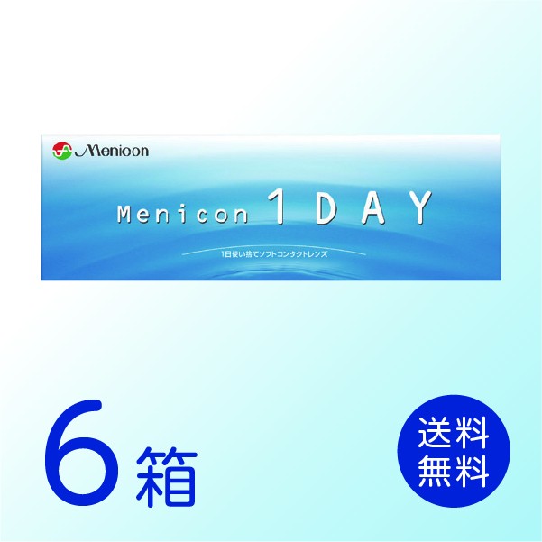 メニコンワンデー 6箱セット(1箱30枚) メニコン 1日使い捨て ワンデー 1Day コンタクトレンズ 送料無料の通販はau PAY マーケット -  7lens