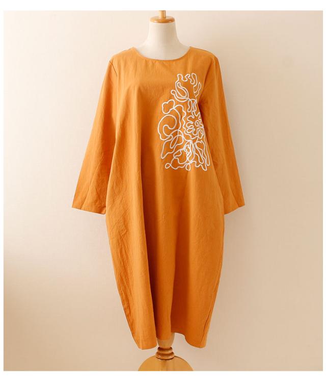 冬新作 刺繍入りバルーンシルエットワンピース レディース ファッション ワンピース イエロー 長袖 バルーン 春 秋 刺繍 シンプル 大人 の通販はau Pay マーケット Sawa A La Mode サワアラモード
