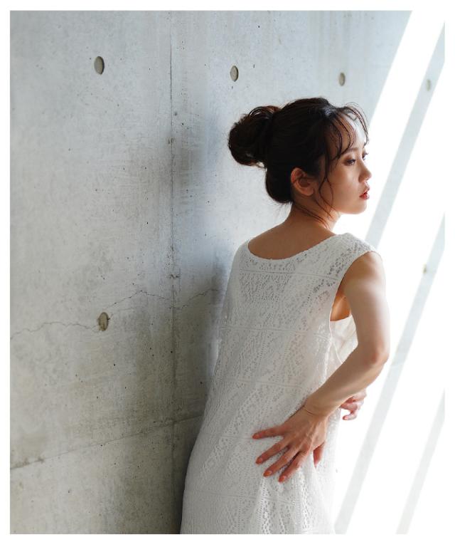 秋新作 風通り抜ける涼しいげなレース編みノースリーブロング