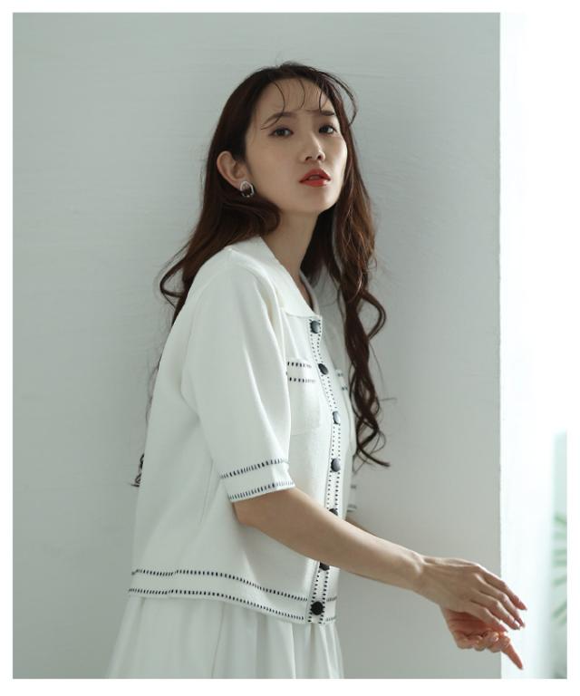 夏新作 トラッドな印象纏うサマーニット レディース ファッション