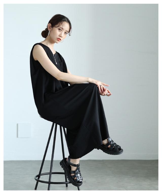 春新作 汗ばむ季節もひんやり心地な接触冷感ノースリーブワンピース レディース ファッション ワンピース ノースリーブ 接触冷感 ロング 無地 シンプル 夏 夏服 30代 40代 50代 60代 サワアラモード sawaalamode otona 大人 cawaii 可愛い 洋服 かわいい服 almam-51886