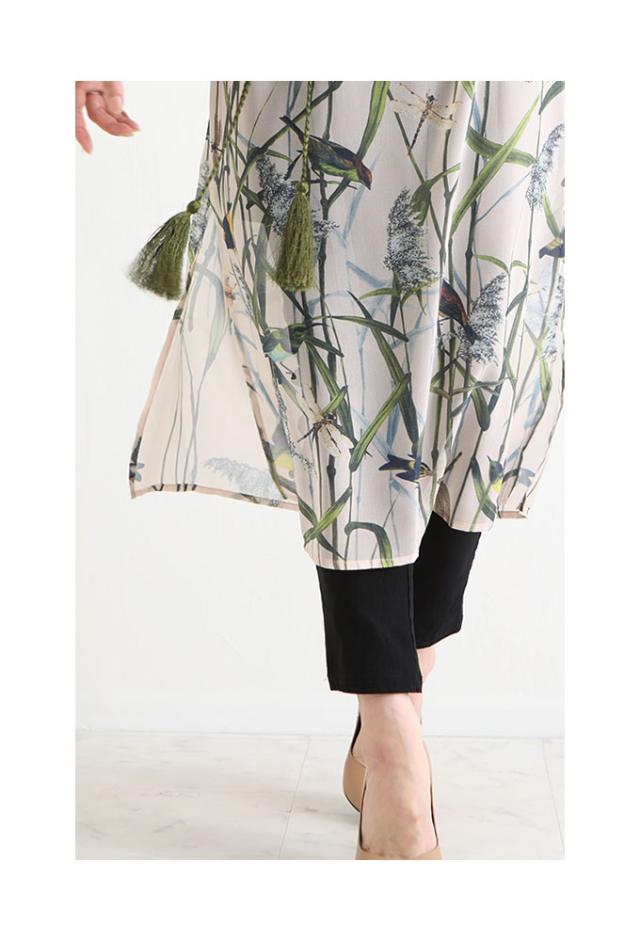 秋新作 サワアラモード ボタニカルワンピース レディース ファッション