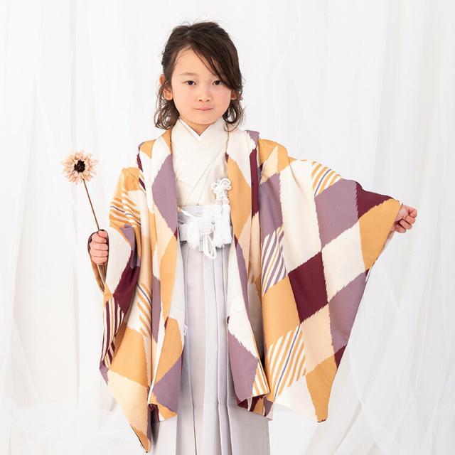 美品【七五三5歳用】羽織金蘭袴セット 楽天市場】【Prices down2】七五三 着物 男の子 3歳〜5歳 羽織袴