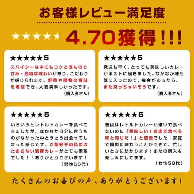 ゴーゴーカレー レトルトカレー 中辛 辛口 業務用 選べる5食セット