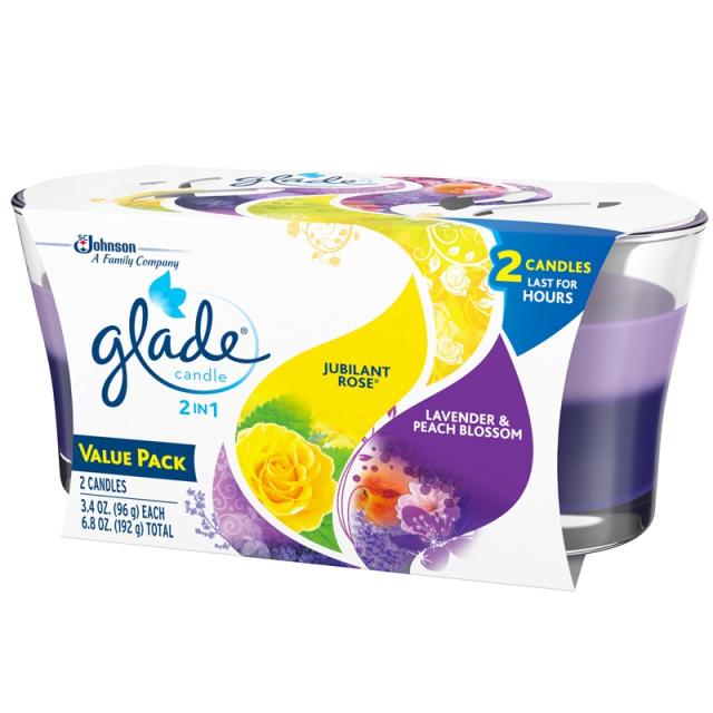 グレード キャンドル ジャーキャンドル 2個セットglade グレード ジュビラントローズとラベンダー ピーチブロッサム 香り キャンドル アの通販はau Pay マーケット ベニス輸入雑貨専門店 Au Pay マーケット店