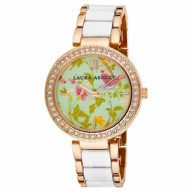 レディースウオッチ ローラアシュレイ 腕時計 Laura Ashley Ladies White Band Summer Duck Egg Dial Watchの通販はau Pay マーケット ベニス輸入雑貨専門店 Au Pay マーケット店