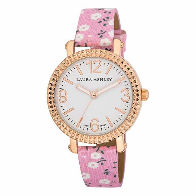 レディースウオッチ ローラアシュレイ 腕時計 花柄バンド Laura Ashley Women S Lapk Analog Display Japanese Quartz Pink Watchの通販はau Pay マーケット ベニス輸入雑貨専門店 Au Pay マーケット店