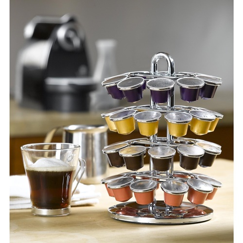 ネスプレッソ カプセルホルダー 送料無料 Usa直輸入 Nifty Nespresso Carousel ネスプレッソ専用カプセルホルダー 40個 収納可能の通販はau Pay マーケット ベニス輸入雑貨専門店 Au Pay マーケット店