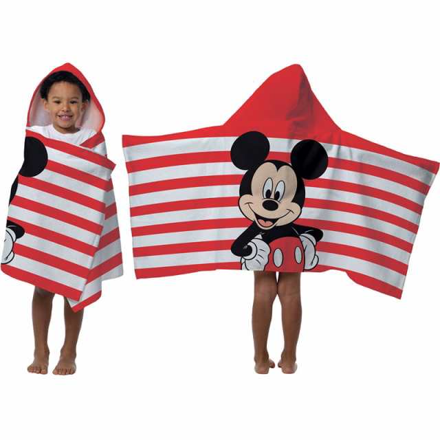 ディズニー ミッキーマウス フード付き バスタオル Disney Mickey Mouse Hooded Bath Towelの通販はau Pay マーケット ベニス輸入雑貨専門店 Au Pay マーケット店