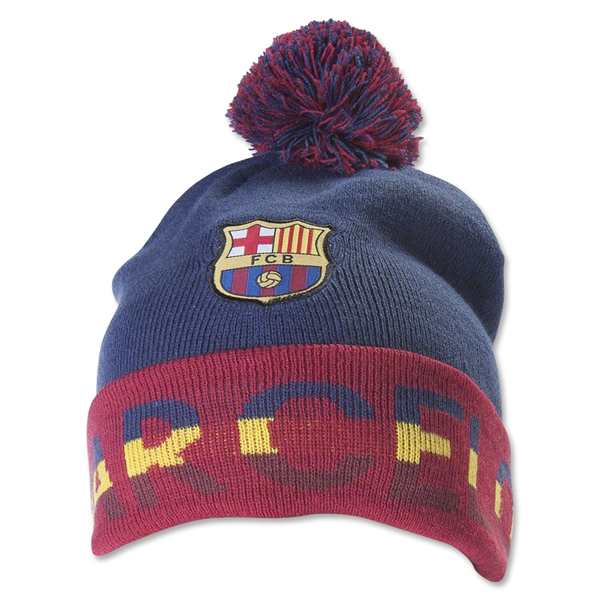 barcelona fc beanie