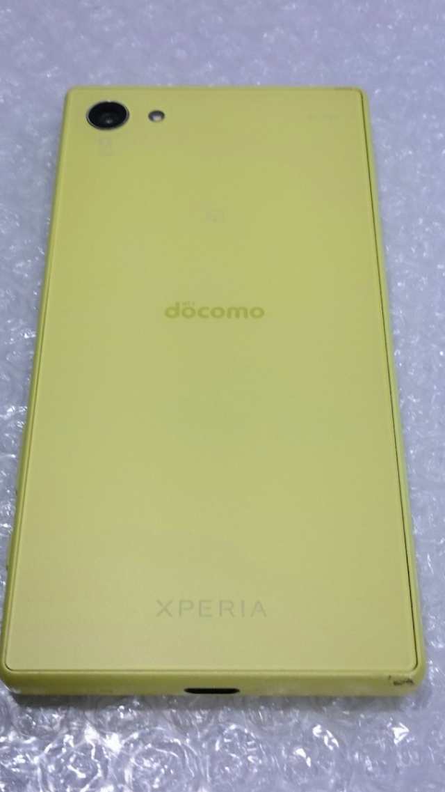 送料無料 Docomo Xperia Z5 Compact So 02h Yellow イエロー 白ロム 本体 白ロム Simロック解除済み Simフリー の通販はau Wowma Hsmtoy S