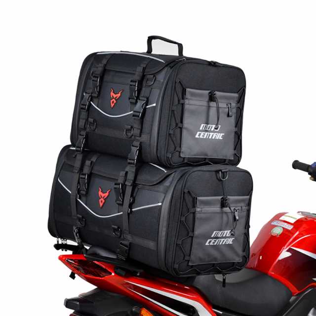 バイク用 ツーリング 上質 防水バッグ シートバッグ ？大容量 アウトドア 防災 43L+46L（2個セット）