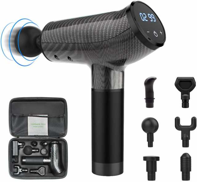 期間限定特価】 【全身ケア】マッサージガン 20段階スピード タッチ