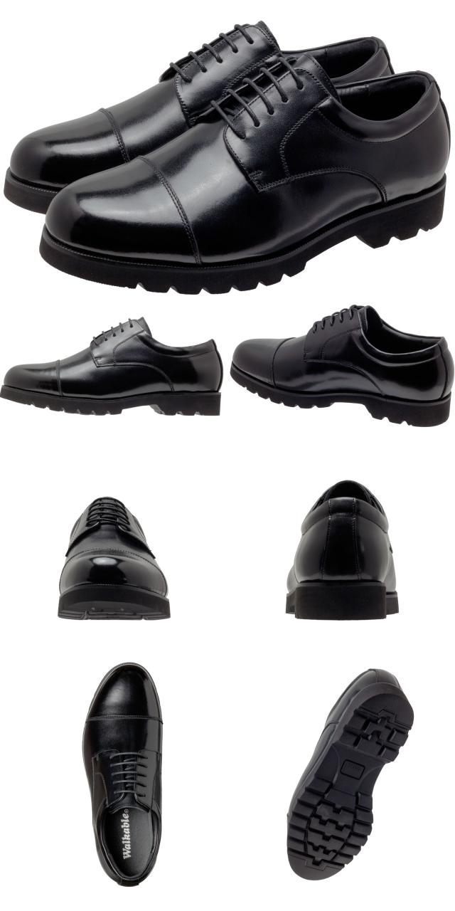 WALKABLE ビジネスシューズ 本革 幅広 6E メンズ 紳士靴 甲高 大きいサイズ ストレートチップ プレーントゥ ローファー スリッポン ブラック 全4種類 26cm 26.5cm 27cm 27.5cm 28cm 28.5cm 29cm 30cm 6071 6072 6073 6074